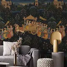 Indian Traditional Wallpaper Dealer Mumbai indian traditional wallpaper supplier mumbai